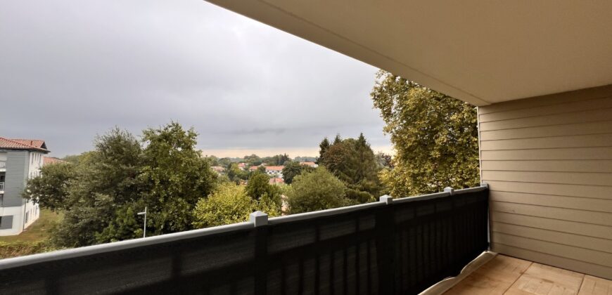 Saint Martin de Seignanx- Centre Ville- Exclu- T3 de 62 m² avec Terrasse de 13 m² – Vue Dégagée