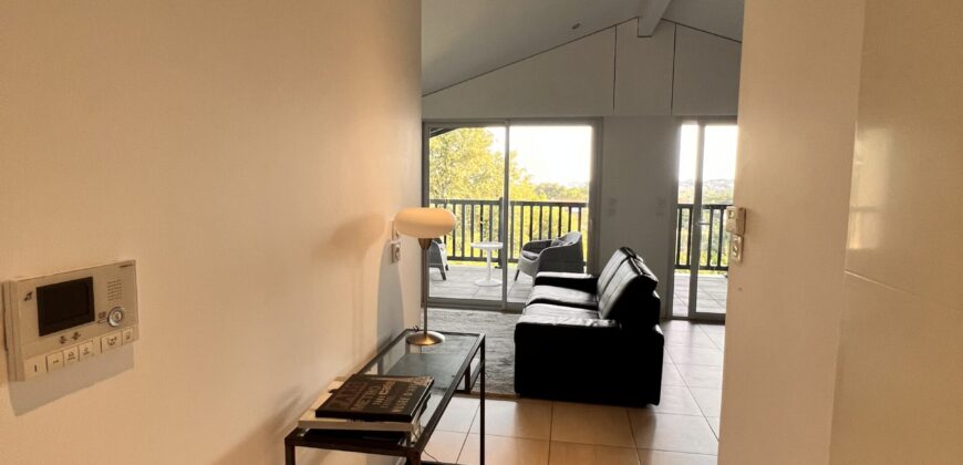 Exclu Bidart- T2 de 51 m² – Meublé à l&rsquo;année avec Terrasse de 13 m²